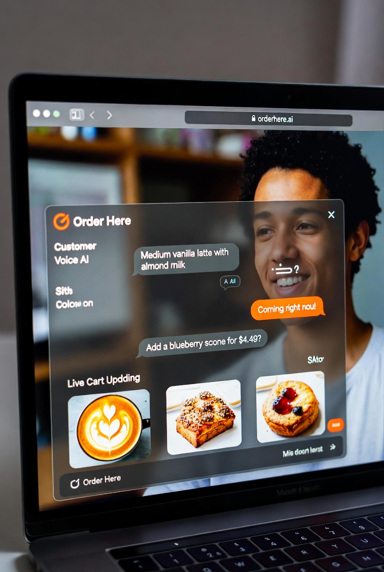 AI ordering interface